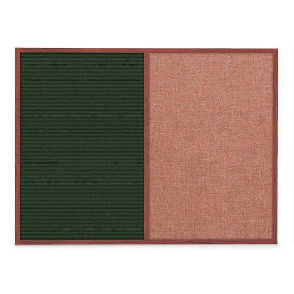 Slim Style Indoor Enclosed Corkboard, 48